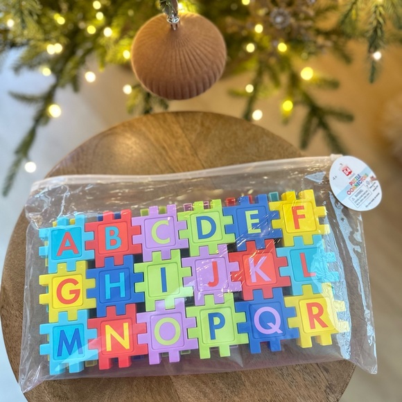 Target bullseye 54 Ct puzzle connection letters alphabet Montessori learning - Picture 2 of 6